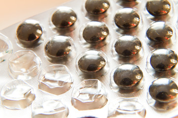pills in blister-pack