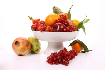 Fruits on a dish