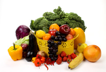 Fruits and vegetables