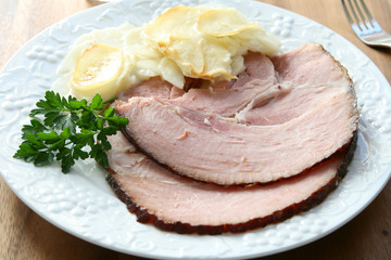 Ham and Potatoes