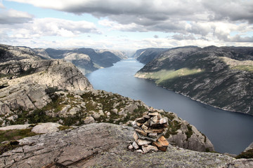 Fototapeta na wymiar Norway - Lysefjorden