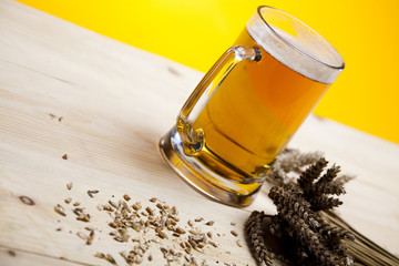 Fototapeta premium Beer glass