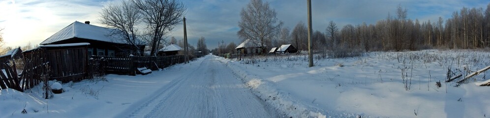 Зима в деревне © Сергей Пахмутов
