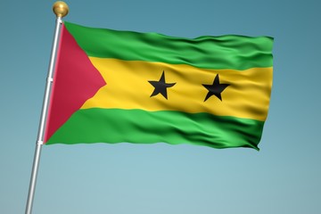 サントメ・プリンシペの国旗