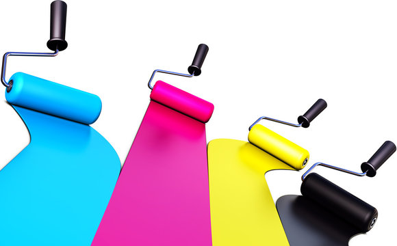 CMYK roller