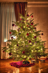 strahlender Weihnachtsbaum