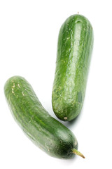 two cucumbers