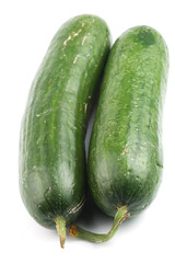 two cucumbers