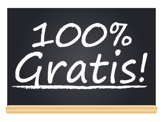 Obraz premium Tafel - 100% Gratis