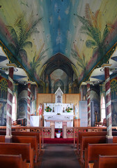 Painted Church "St. Benedict's" (Keokea, Hawaii)