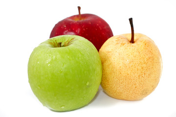 Fresh Apple and Pear