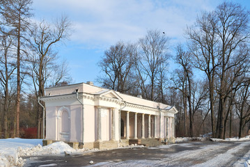 Obraz premium St. Petersburg. Pavilion Rossi on Elagin Island