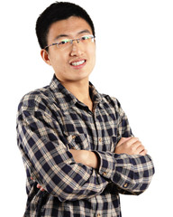 young asian man