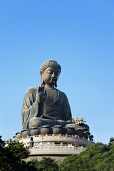 Fototapeta premium Tian Tan Buddha in Hong Kong
