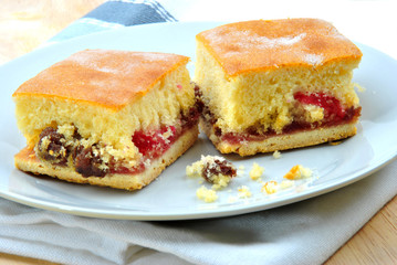 selbst gebackener Kuchen