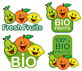 Bio Fruits Seals