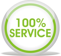 bouton 100% service