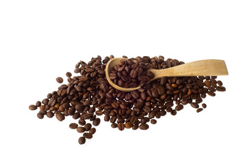 Fresh coffee beans