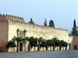 Fototapeta na wymiar Marokański ściany