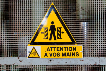 Indication de danger