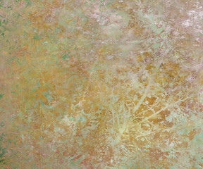 Grunge Branch Rust colored Abstract Background
