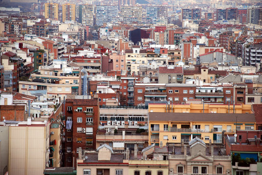 バルセロナの街並