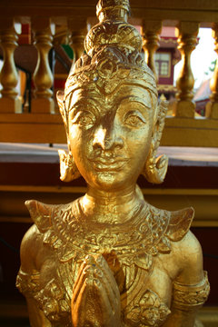 Angel statue in Thailand.