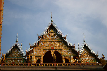 Roof temple in Bangkok.