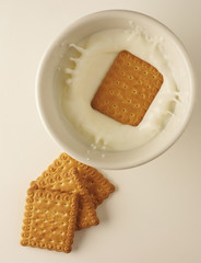 Latte e biscotti