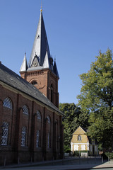 Fototapeta na wymiar Martinskirche w Cuxhaven-Ritzebüttel