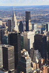 Fototapeta premium Nowy Jork, Blick vom Empire State Building