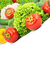 Assorted fresh vegetables