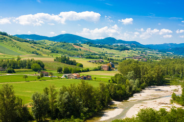 Beautiful italian hills