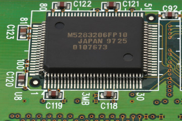 Microchip & Circuit Board