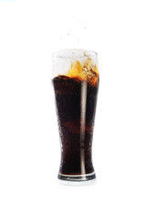 cola  in glass