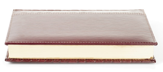 Daily planner on white