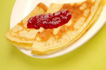 Crêpes à la confiture série marketing 5 sur 5