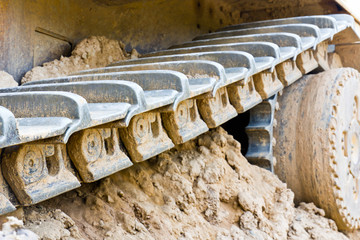 track bulldozer © Singha songsak