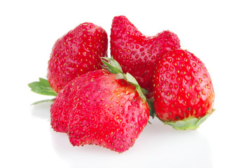 fresh raw strawberry
