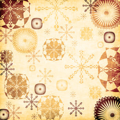 Snowflakes background