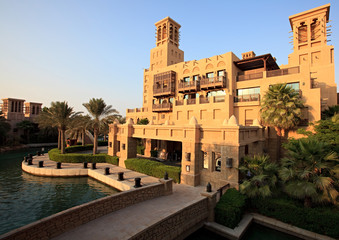 Area of the Madinat Jumeirah complex.