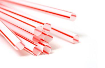 Red straws - 28602446
