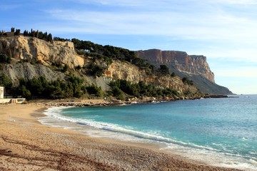 Plage de la Grande Mer &agrave; Cassis