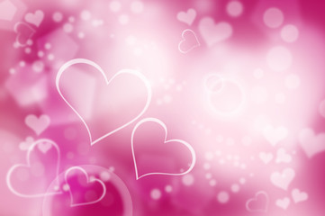 abstract background celebration on the theme of love