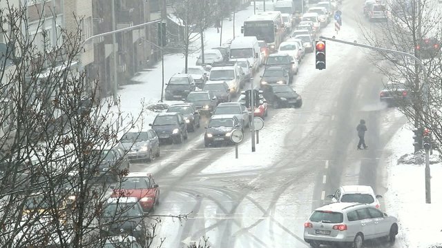 Winter in der Stadt