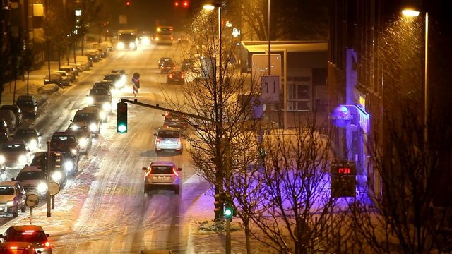 Winter in der Stadt