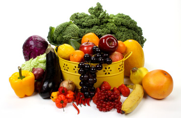 Fruits and vegetables