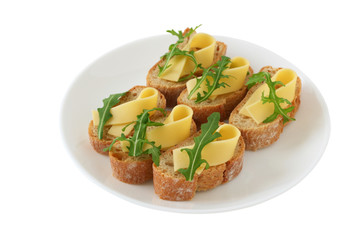 Bread with cheese