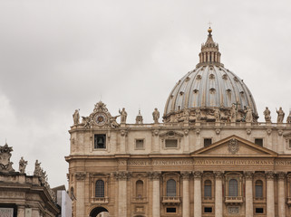 Fototapeta na wymiar Saint Peter's basilica
