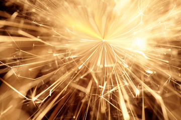 Abstract sparks background